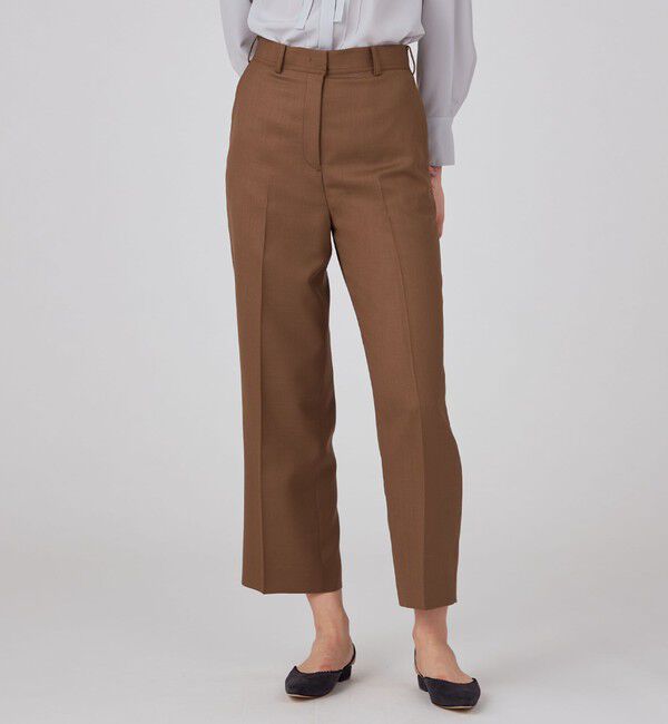 Ballsey「ライトカルゼ センタープレスストレートパンツ」|その他|