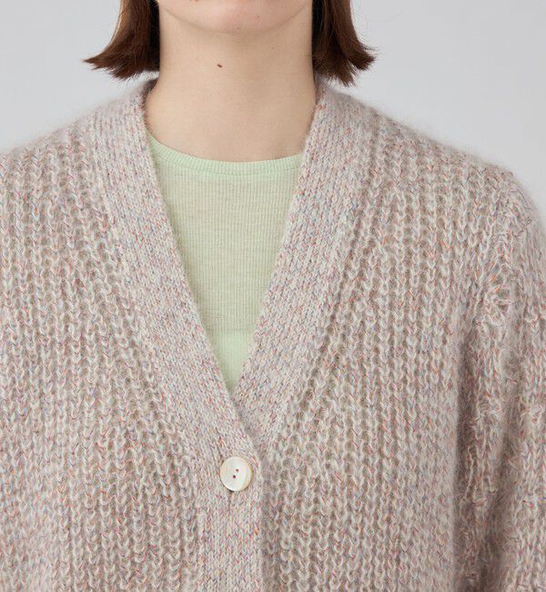 Ballsey「ラグジュアリーシルクモヘヤ Vネックカーディガン」|ニット・セーター|