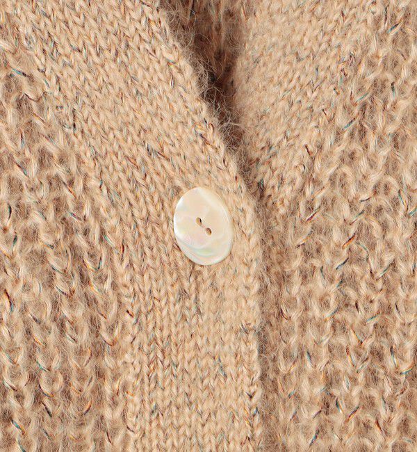 Ballsey「ラグジュアリーシルクモヘヤ Vネックカーディガン」|ニット・セーター|