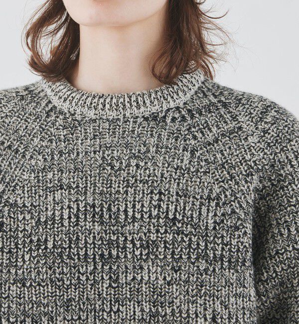 GALERIE VIE「フィッシャーマンズリブ クルーネックプルオーバー」|ニット・セーター|