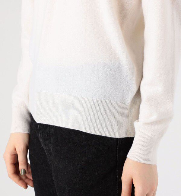 GALERIE VIE「スコットランドカシミヤ Vネックニット」|ニット・セーター|