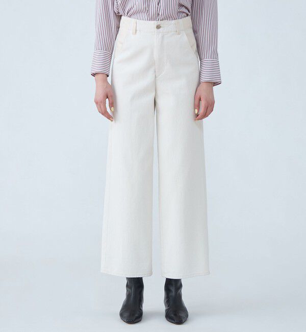 MACPHEE「ピグメントドリルクロス ストレートパンツ」|その他|