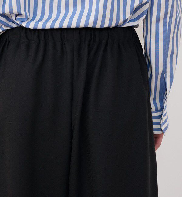 GALERIE VIE「ウォッシャブルギャバジン イージーセミワイドパンツ」|その他|