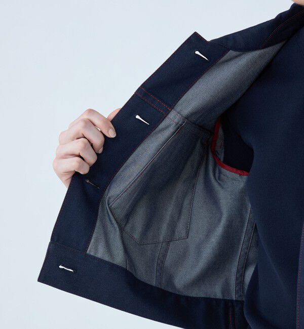 TOMORROWLAND collection「ソワデニム パフジャケット」|デニムジャケット|