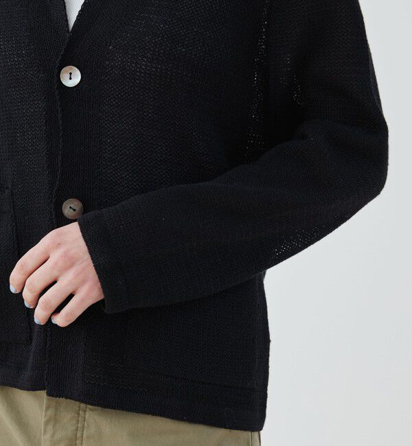 GALERIE VIE「リネンインレー ピークドラペルジャケット」|テーラードジャケット|