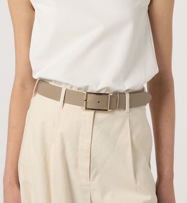 TOMORROWLAND GOODS「LEFIJE BUCKLE レザーベルト」|ベルト|