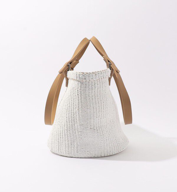 TOMORROWLAND GOODS「BUCKET BAGGAGE  バスケットバッグ ラージ」|かごバッグ|