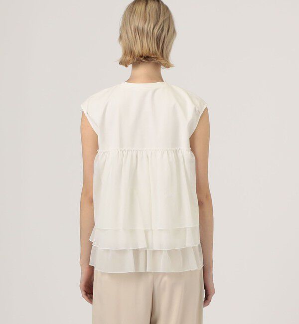 Ballsey「ジャージーコンビ ティアードプルオーバー」|Tシャツ・カットソー|