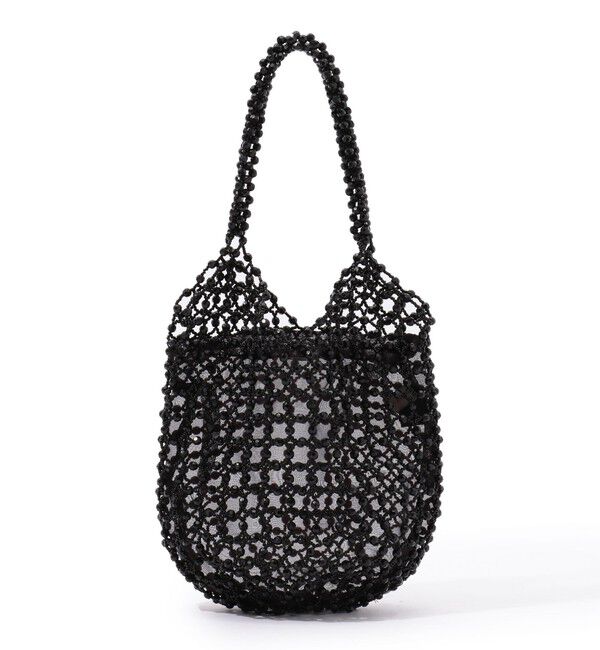 TOMORROWLAND GOODS「TOMORROWLAND BEEDED バッグ」|ハンドバッグ|19 ブラック