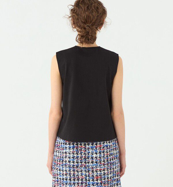 TOMORROWLAND collection「バスクジャージー ノースリーブプルオーバー」|Tシャツ・カットソー|