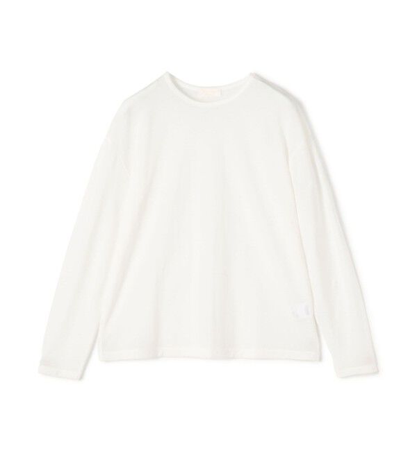 Ballsey「シアーコンパクトジャージー ロングスリーブプルオーバー」|Tシャツ・カットソー|11 ホワイト