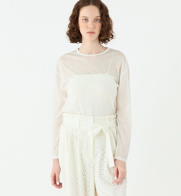 Ballsey「シアーコンパクトジャージー ロングスリーブプルオーバー」|Tシャツ・カットソー|