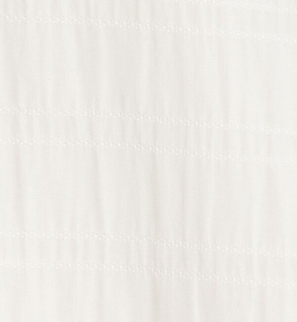 Ballsey「ボーダーサッカー サックブラウス」|シャツ・ブラウス|