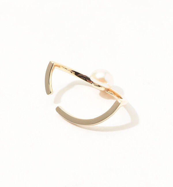 TOMORROWLAND GOODS「Hirotaka TREEHOPPER パール 片耳イヤーカフ M」|イヤーカフ|