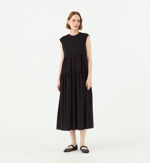 Ballsey「クリスピージャージー ティアードワンピース」|ワンピース|