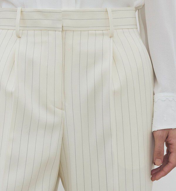 DES PRES「ウールドスキン ワンタックパンツ」|スラックス|