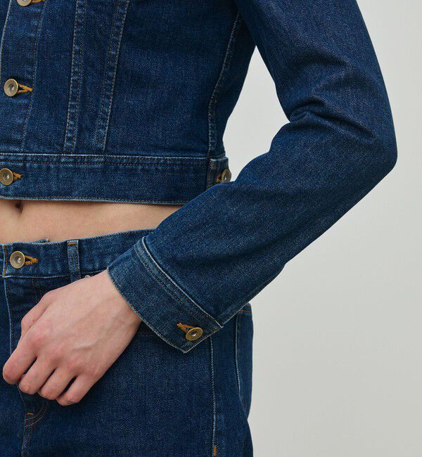 DES PRES「コンパクトストレッチデニム ジャケット」|デニムジャケット|