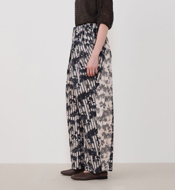 GALERIE VIE「コースタルフローラプリント アシンメトリーパンツ」|その他|