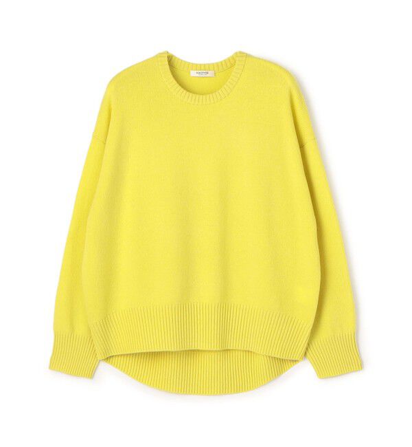 MACPHEE「NZ LAMBS クルーネックプルオーバー」|ニット・セーター|21 イエロー