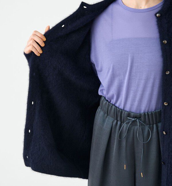 Ballsey「フォックスヤク クルーネックカーディガン」|カーディガン|