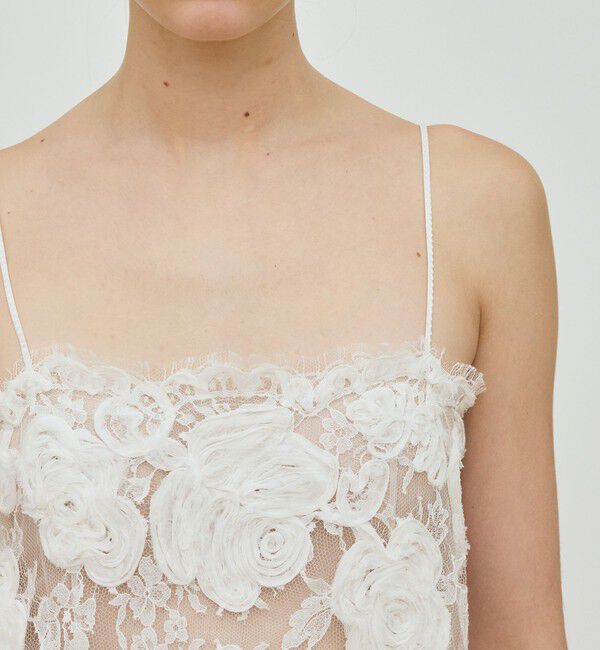 DES PRES「リバーレース キャミソール」|キャミソール|