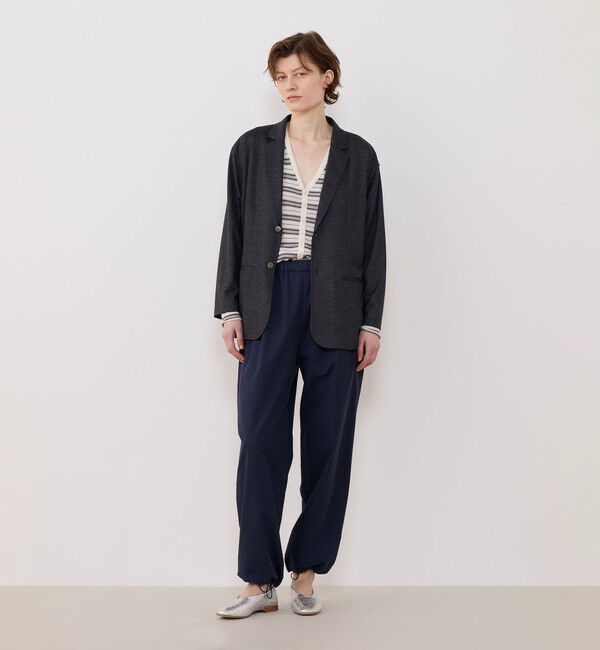 GALERIE VIE「ノンマーセライズドコットン イージートラックパンツ」|その他|