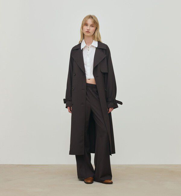 DES PRES「ハイツイストギャバジン トレンチコート」|トレンチコート|