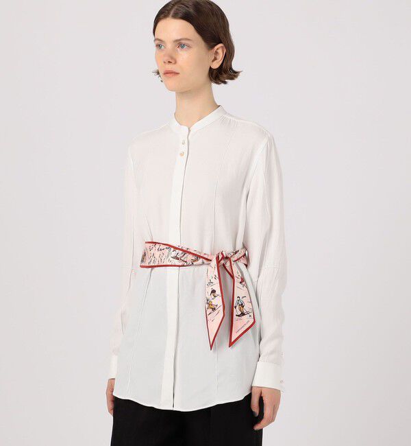 TOMORROWLAND GOODS「Atelier TOMORROWLAND WINTER SPORTS BANDEAU シルクスカーフ」|バンダナ・スカーフ|