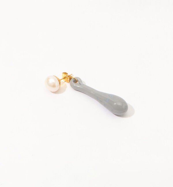 TOMORROWLAND GOODS「LEVENS JEWELS Pearl&Tear ピアス」|ピアス|