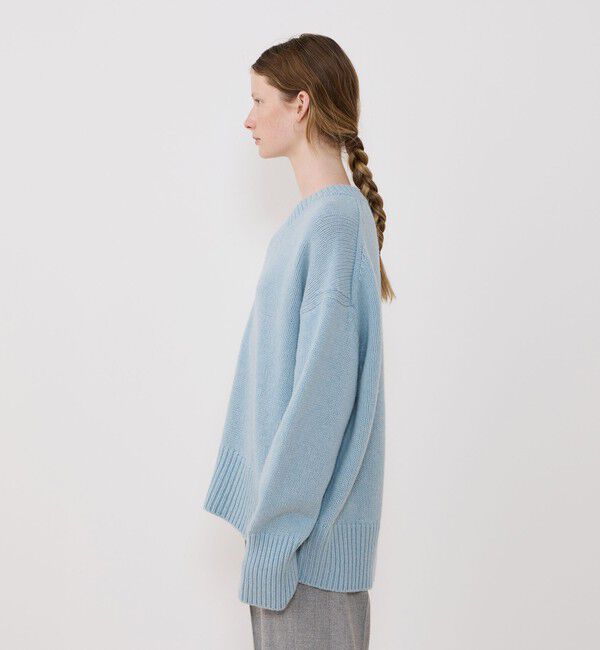 GALERIE VIE「ファインウール Vネックプルオーバー」|ニット・セーター|