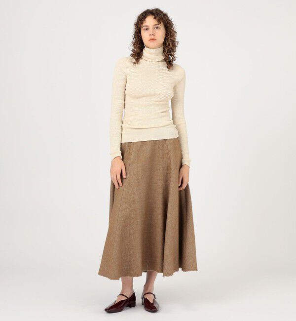 TOMORROWLAND BUYING WEAR「【別注】UNION LAUNCH FLARED スカート」|フレア|