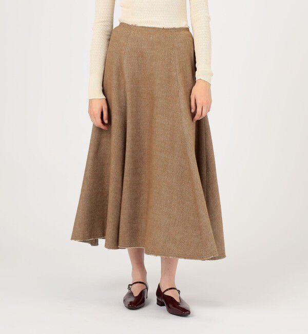 TOMORROWLAND BUYING WEAR「【別注】UNION LAUNCH FLARED スカート」|フレア|