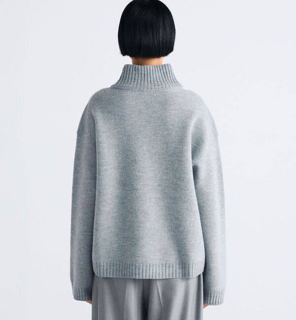 Edition「フェルテッドウール タートルネックニット」|ニット・セーター|