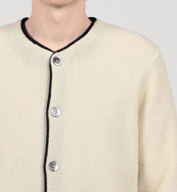 TOMORROWLAND BUYING WEAR「【別注】Raffa Molina パイピング クルーネック ニットカーディガン 」|カーディガン|