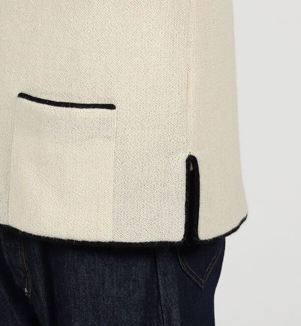 TOMORROWLAND BUYING WEAR「【別注】Raffa Molina パイピング クルーネック ニットカーディガン 」|カーディガン|