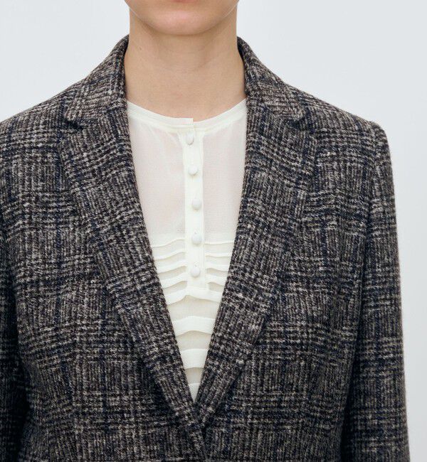 TOMORROWLAND collection「スライバーウィンドウ 1Bジャケット」|テーラードジャケット|