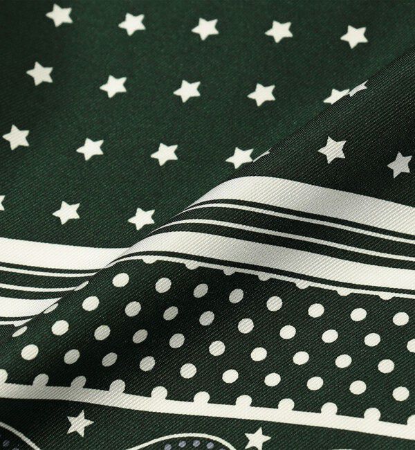 TOMORROWLAND GOODS「TOMORROWLAND シルクバンダナ柄スカーフ」|バンダナ・スカーフ|