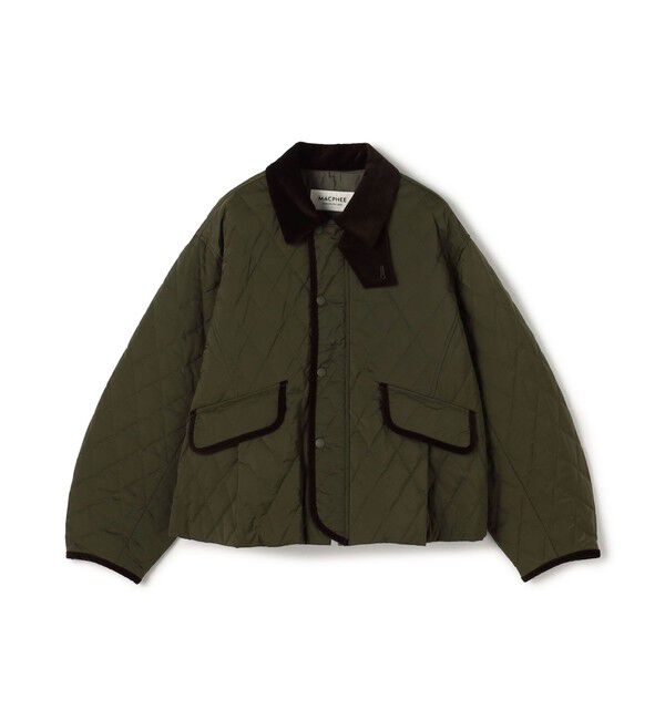 MACPHEE「キルティング テントラインジャケット」|ブルゾン・スタジャン|57 カーキ