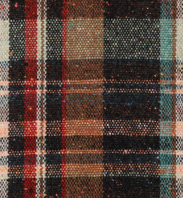 CABaN「ネップウール チェックCPOブルゾン」|ブルゾン・スタジャン|