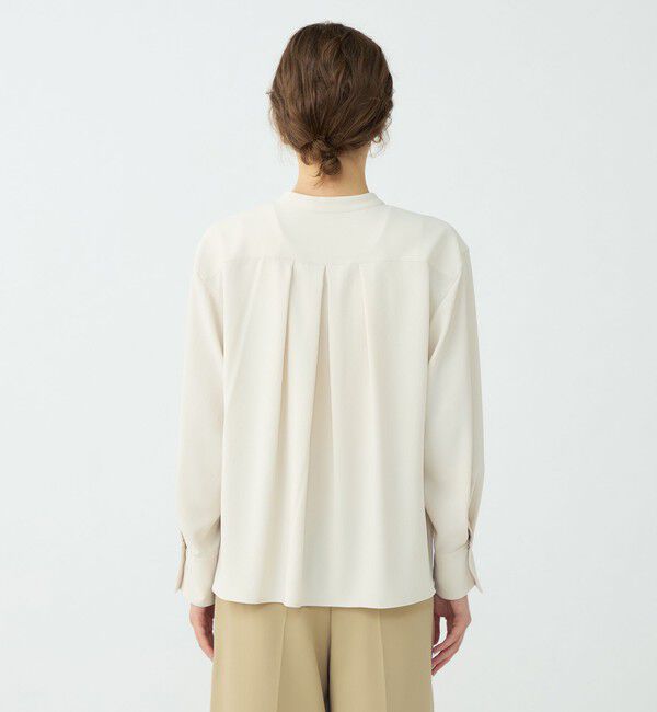 Ballsey「サンディジョーゼット ボックスシルエットブラウス」|シャツ・ブラウス|