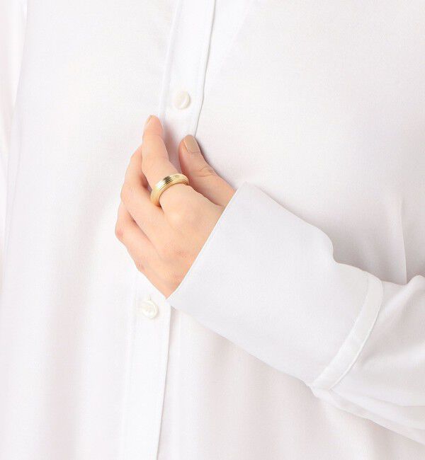 TOMORROWLAND GOODS「LIE STUDIO THE AMELIA ゴールドリング」|リング|