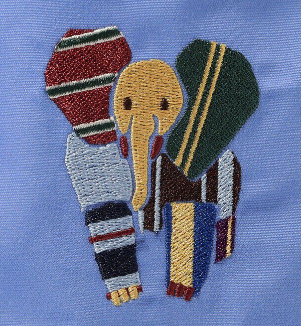 CABaN「Elephant刺繍 プレイフルトートバッグ」|トートバッグ|
