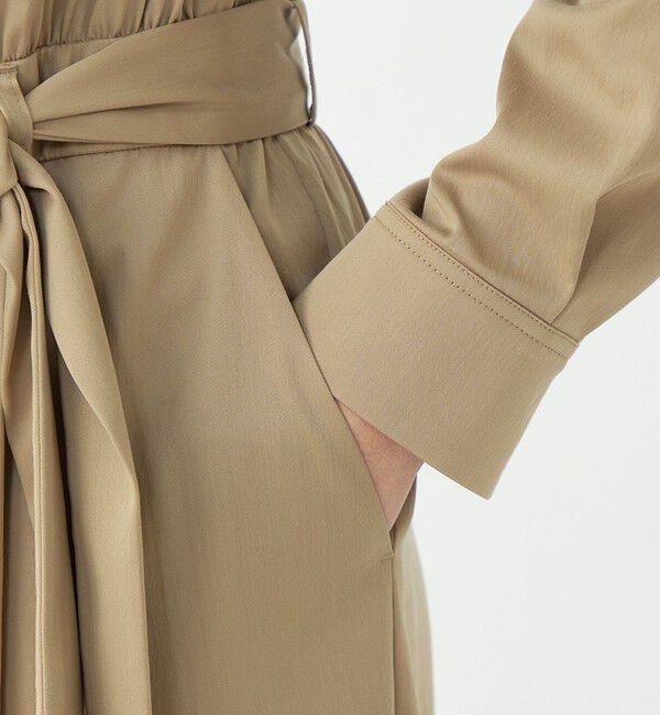 Ballsey「ドレーピーツイル Vネックオールインワン」|オールインワン|