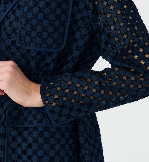 Ballsey「コモンフラワーエンブロイダリー ミドルブルゾンジャケット」|その他|