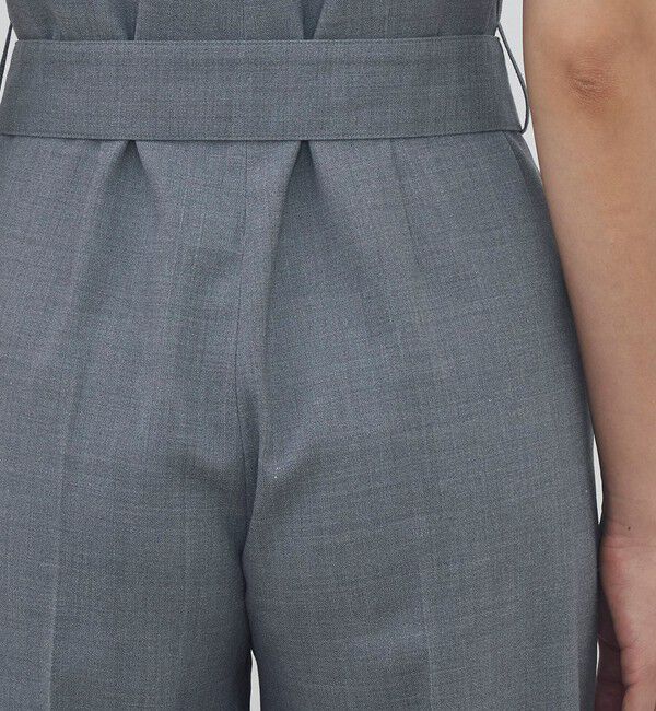 DES PRES「ポリエステルウールバラシャ ジャンプスーツ」|オールインワン|