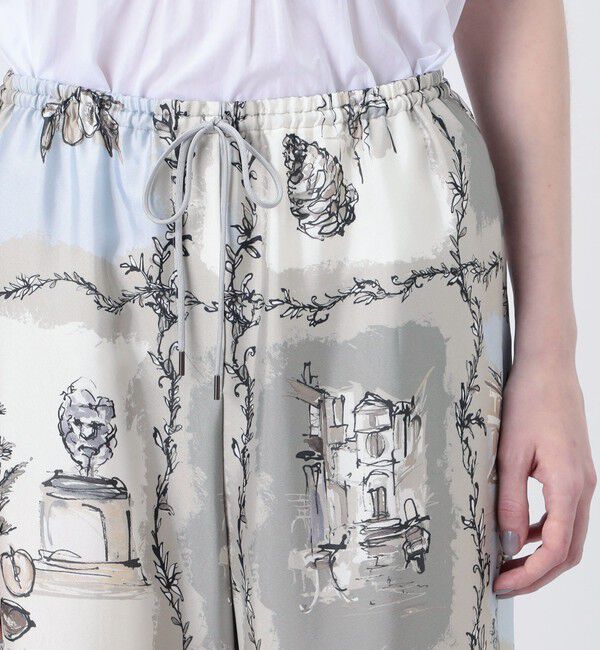 TOMORROWLAND collection「ローマプリント ドローストリングパンツ」|その他|