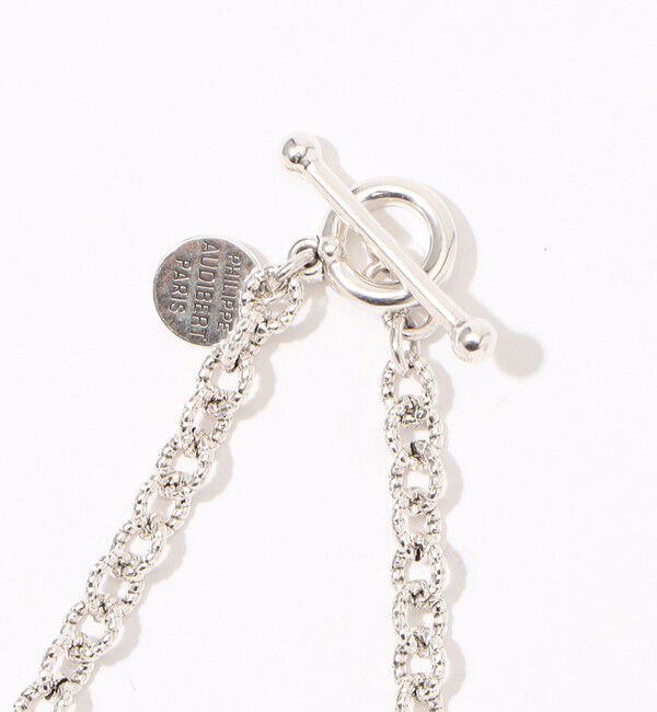 TOMORROWLAND GOODS「【別注】PHILIPPE AUDIBERT Stina laiton シルバーネックレス」|ネックレス|