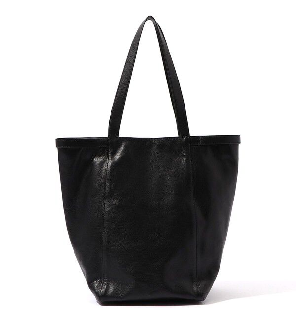 TOMORROWLAND GOODS「GALERIE VIE ゴートレザー トートバッグ」|トートバッグ|19 ブラック