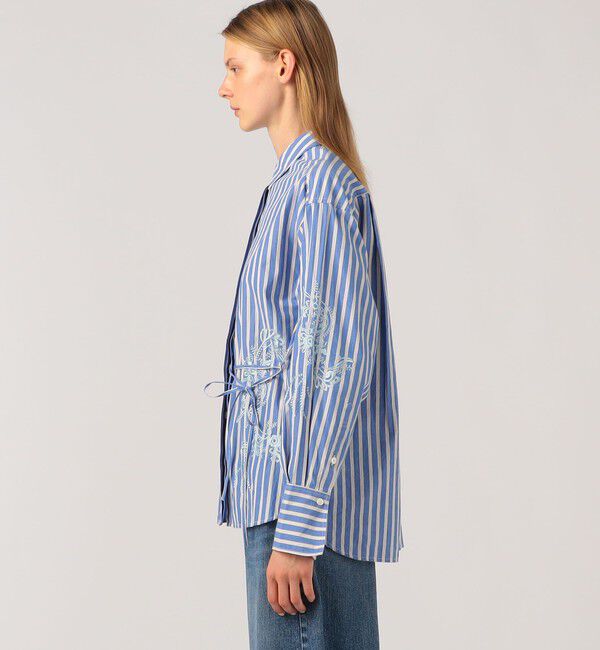 TOMORROWLAND BUYING WEAR「【別注】ne Quittez pas BLACK Cache-coeur シャツ」|シャツ・ブラウス|