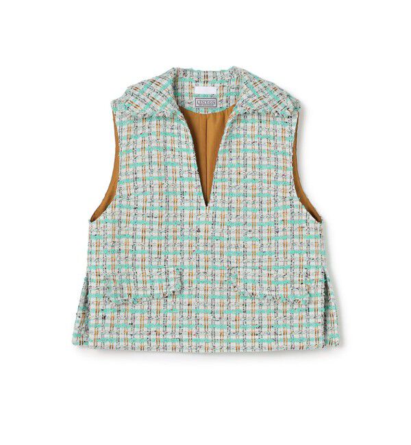 Ballsey「Sorbet スキッパーベスト」|ベスト・ジレ|64 ミントグリーン